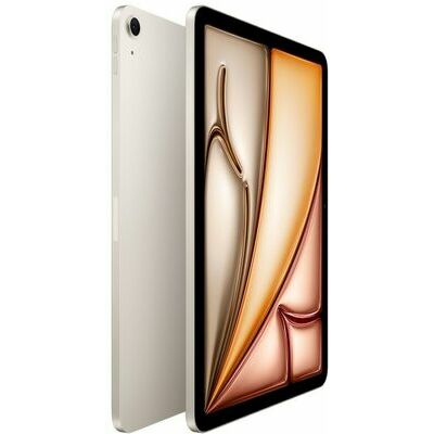 Apple iPad Air 11-inch (M4), 128 GB, Starlight - front and back view