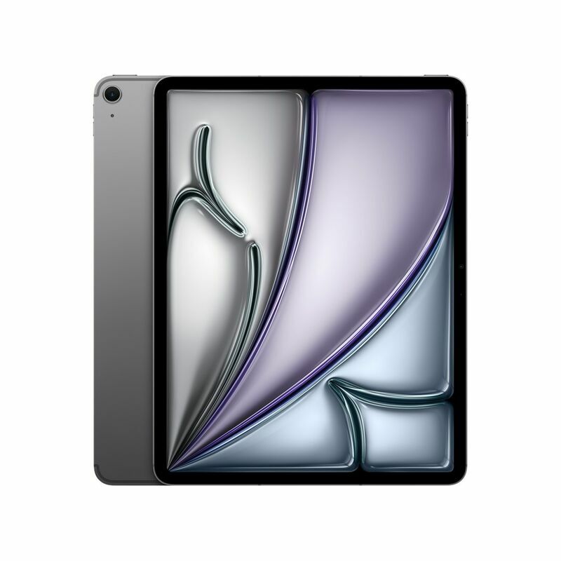 Apple iPad Air 13-inch (M4), 256 GB, Space Grey - front and back view