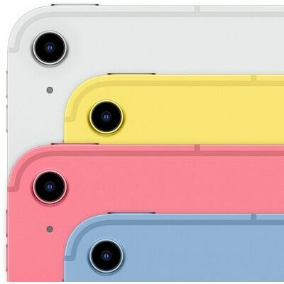Apple iPad 11-inch (A16), 128 GB, Yellow - front and back view