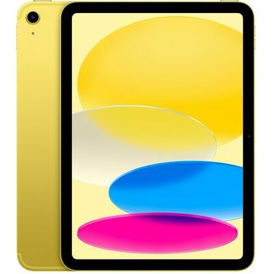 Apple iPad 11-inch (A16), 128 GB, Yellow - front and back view