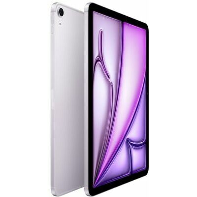 Apple iPad Air 11-inch (M4), 128 GB, Purple - front and back view