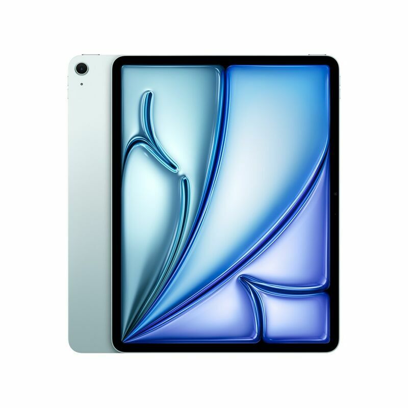 Apple iPad Air 13-inch (M4), 128 GB, Blue - front and back view