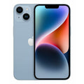 Apple iPhone 14 Plus, Blue – front and back view