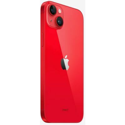 Apple iPhone 14 Plus, Red – front and back view