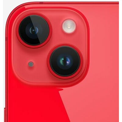 Apple iPhone 14 Plus, Red – front and back view