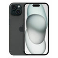 Apple iPhone 15, 128 GB, Black – front and back view