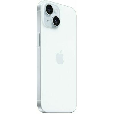 Apple iPhone 15, 128 GB, Blue – front and back view