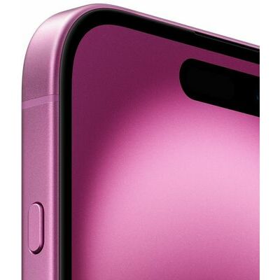 Apple iPhone 16, Pink – front and back view
