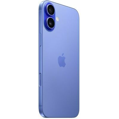 Apple iPhone 16 Plus, Blue – front and back view