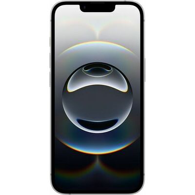 Apple iPhone 16e, 128 GB, White – front and back view