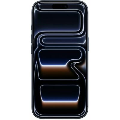 Apple iPhone 17 Pro, 1 TB, Deep Blue – front and back view