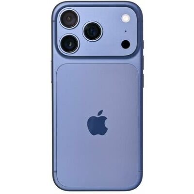 Apple iPhone 17 Pro, 256 GB, Deep Blue – front and back view