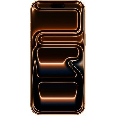 Apple iPhone 17 Pro Max, 2 TB, Cosmic Orange – front and back view