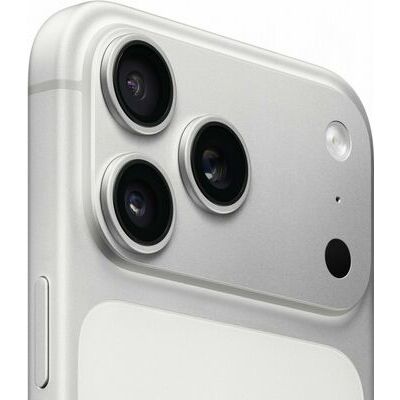 Apple iPhone 17 Pro, 1 TB, Silver – front and back view