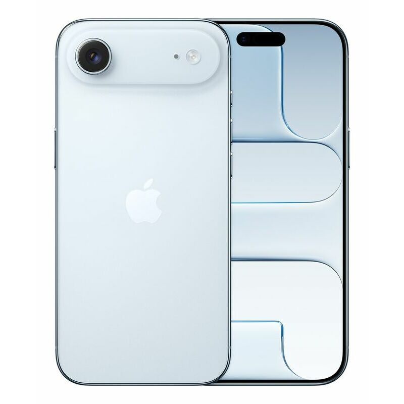 Apple iPhone Air, 512 GB, Blue – front and back view