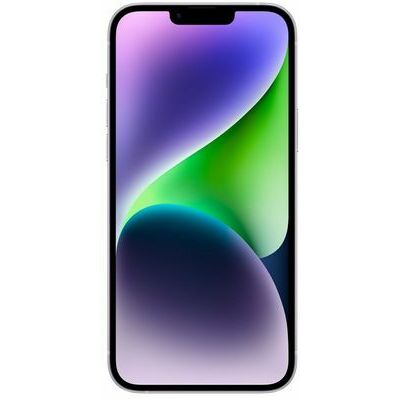 Apple iPhone 14 Plus, Purple – front and back view
