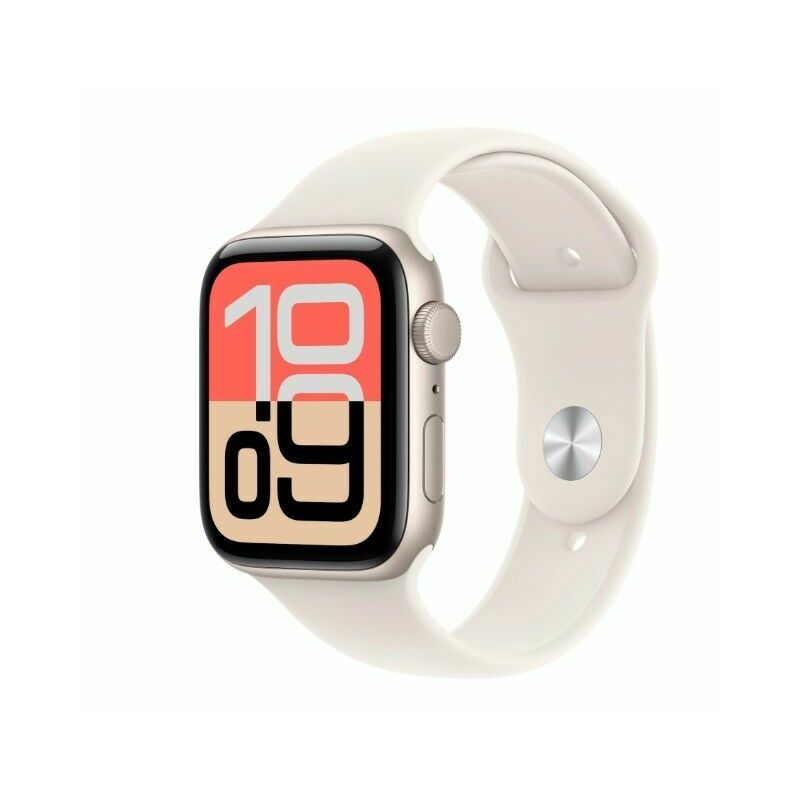 Apple Watch SE 3 (Aluminium) - Starlight - Smartwatch