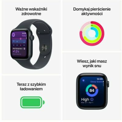 Apple Watch SE 3 (Aluminium) - Starlight - Smartwatch