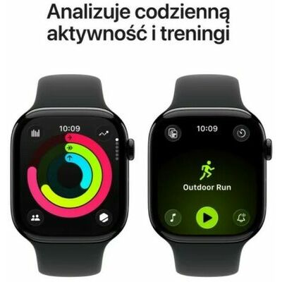 Apple Watch Series 11 46mm (Aluminium) - Jet Black - Smartwatch