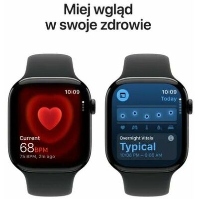 Apple Watch Series 11 46mm (Aluminium) - Jet Black - Smartwatch