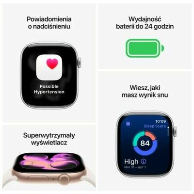 Apple Watch Series 11 46mm (Aluminium) - Rose Gold - Smartwatch