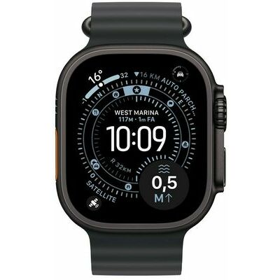 Apple Watch Ultra 3 49mm (Titanium) - Black Titanium - Smartwatch