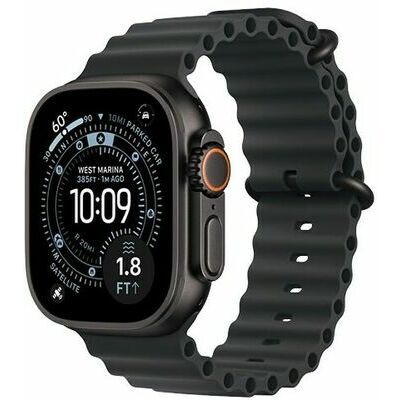 Apple Watch Ultra 3 49mm (Titanium) - Black Titanium - Smartwatch
