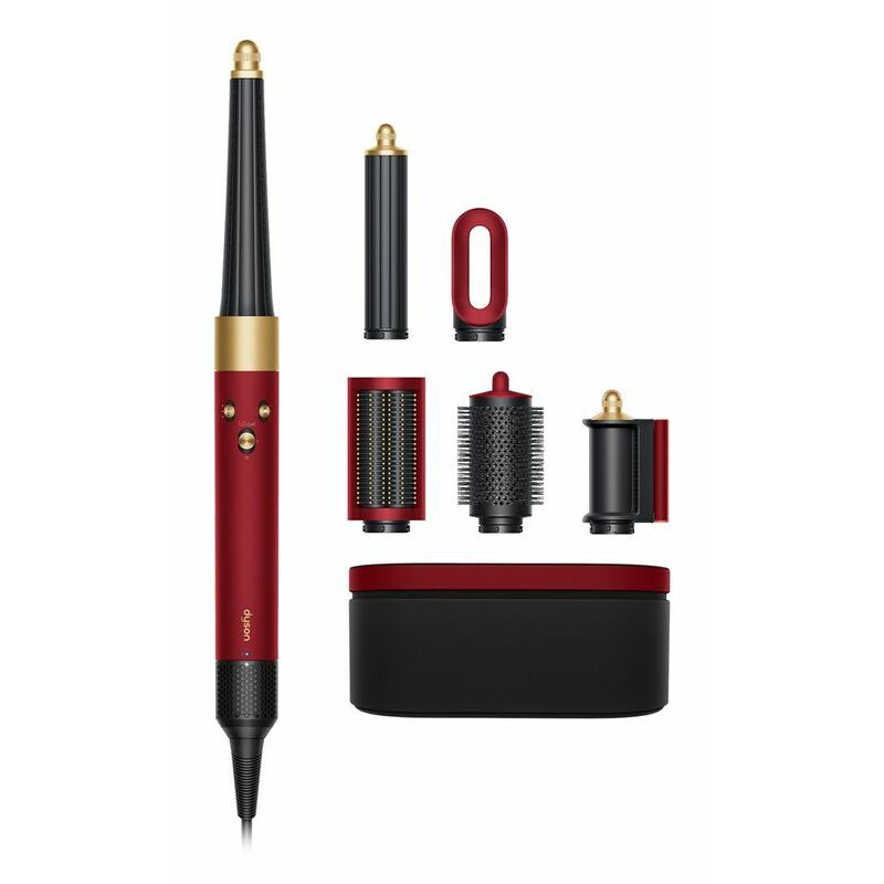 Dyson Airwrap i.d. multi-styler and dryer, Straight and wavy, Red velvet / Gold