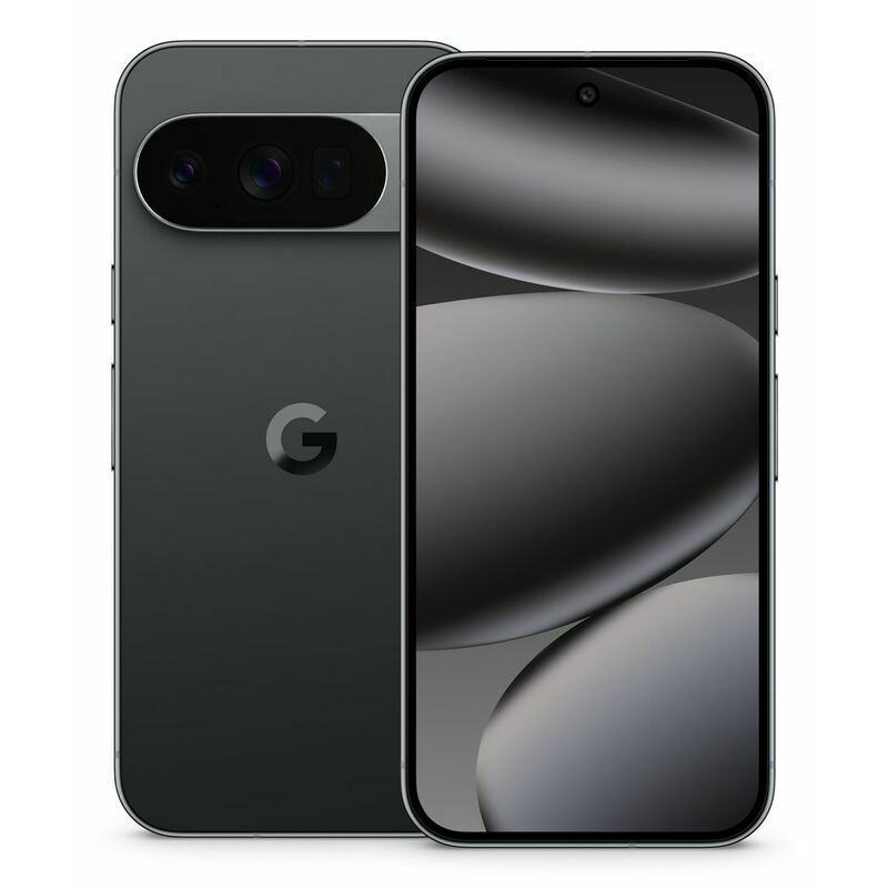 Google Pixel 10 Pro, Black – front and back view
