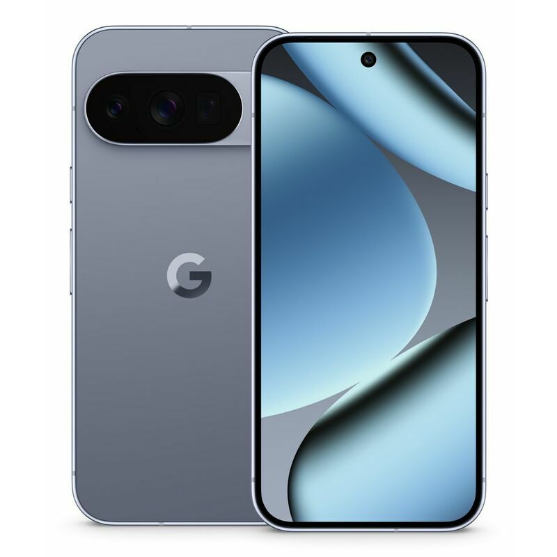 Google Pixel 10 Pro, Grey – front and back view