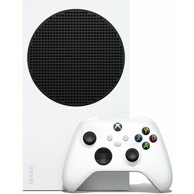 Microsoft Xbox Series S 512GB All-Digital Console, Robot White, front view