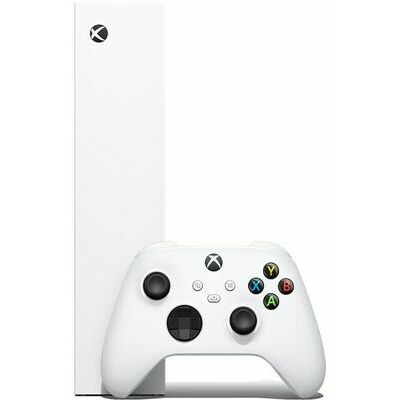 Microsoft Xbox Series S 512GB All-Digital Console, Robot White, front view