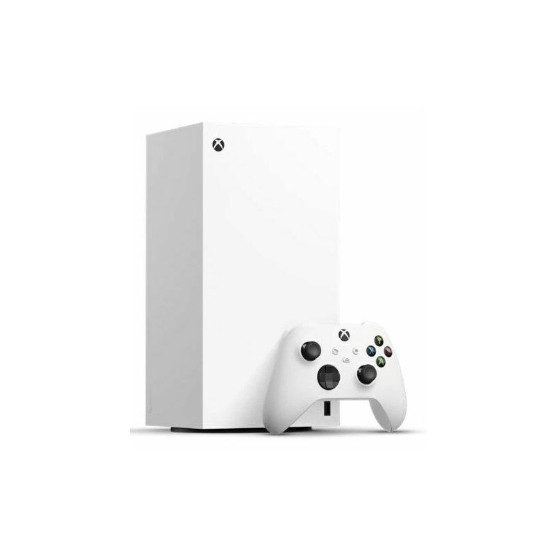Microsoft Xbox Series X 1TB Console, Robot White, front view