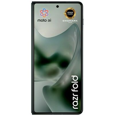 Motorola razr fold, Black – front and back view