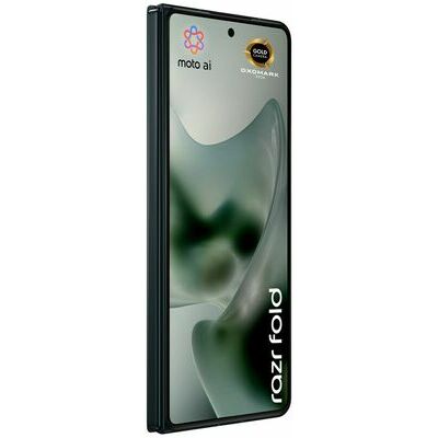 Motorola razr fold, Black – front and back view