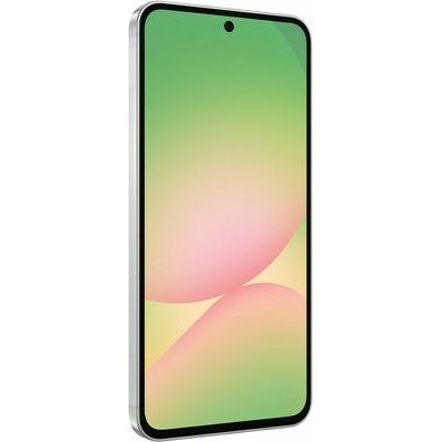 Samsung Galaxy A56 5G, 128 GB, Light Grey – front and back view