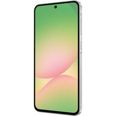 Samsung Galaxy A56 5G, 128 GB, Light Grey – front and back view