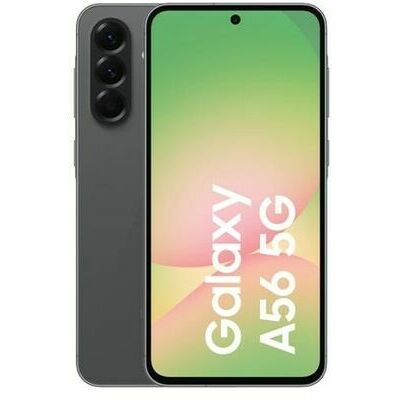 Samsung Galaxy A56 5G, 128 GB, Graphite – front and back view