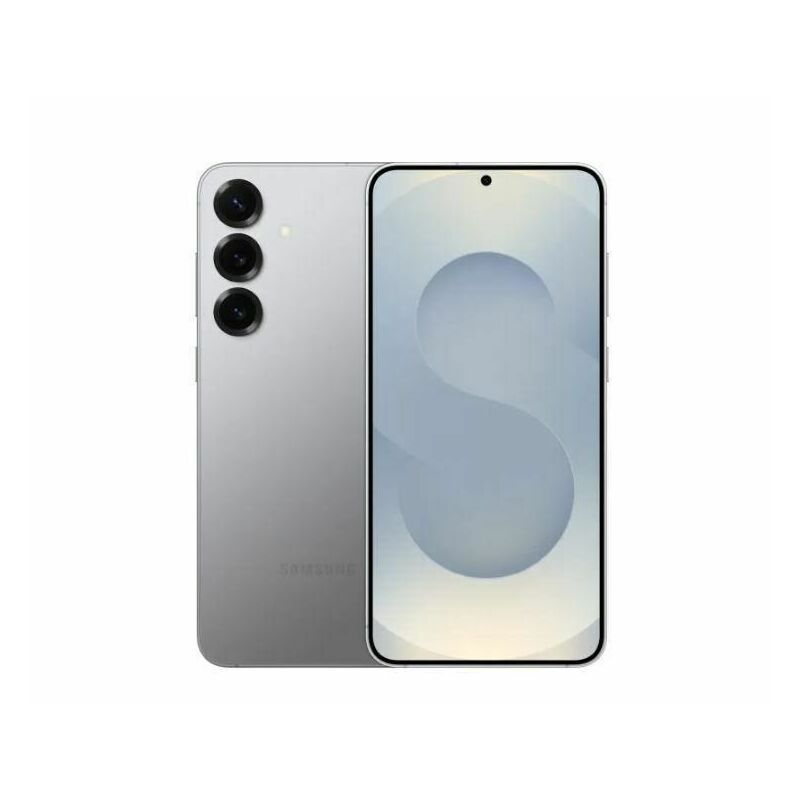 Samsung Galaxy S25+, Blue – front and back view
