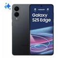 Samsung Galaxy S25 Edge, 256 GB, Black – front and back view