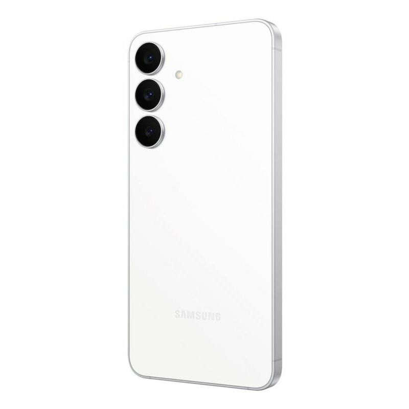 Samsung Galaxy S25 FE, 256 GB, White – front and back view