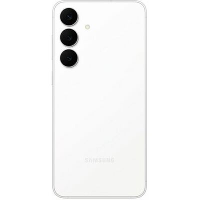 Samsung Galaxy S25 FE, 256 GB, White – front and back view
