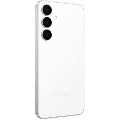 Samsung Galaxy S25 FE, 256 GB, White – front and back view