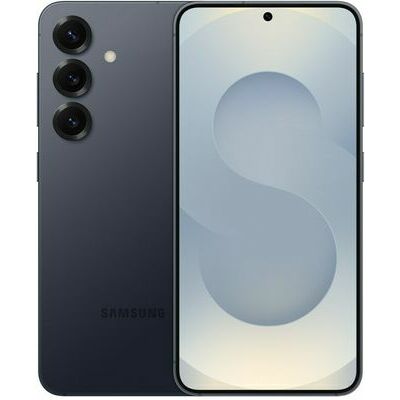 Samsung Galaxy S25, 256 GB, Black – front and back view