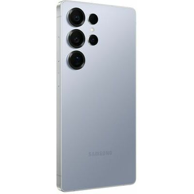 Samsung Galaxy S25 Ultra, 512 GB, Titanium Silverblue – front and back view