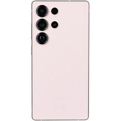 Samsung Galaxy S25 Ultra, 1 TB, Pink Gold – front and back view
