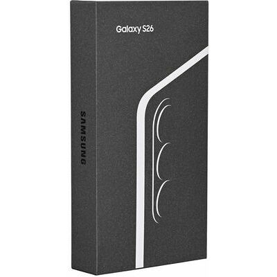 Samsung Galaxy S26, 512 GB, Black – front and back view
