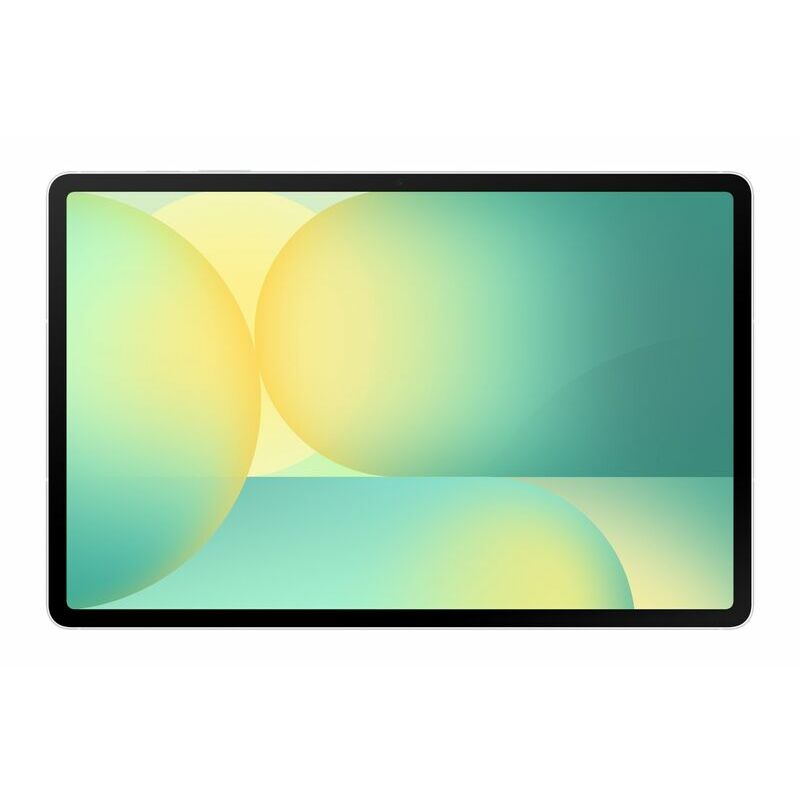 Samsung Galaxy Tab S10 FE+, 128 GB, Silver - front and back view