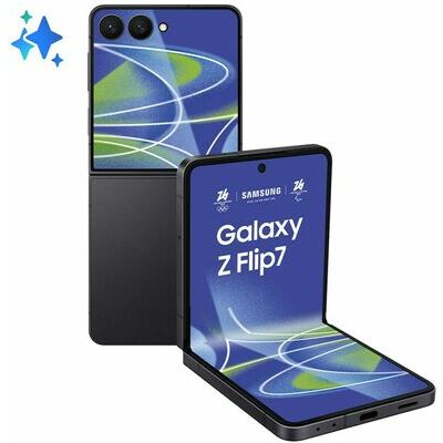 Samsung Galaxy Z Flip7, 512 GB, 512GB – front and back view