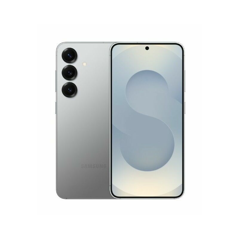 Samsung Galaxy S25, 512 GB, Silver – front and back view